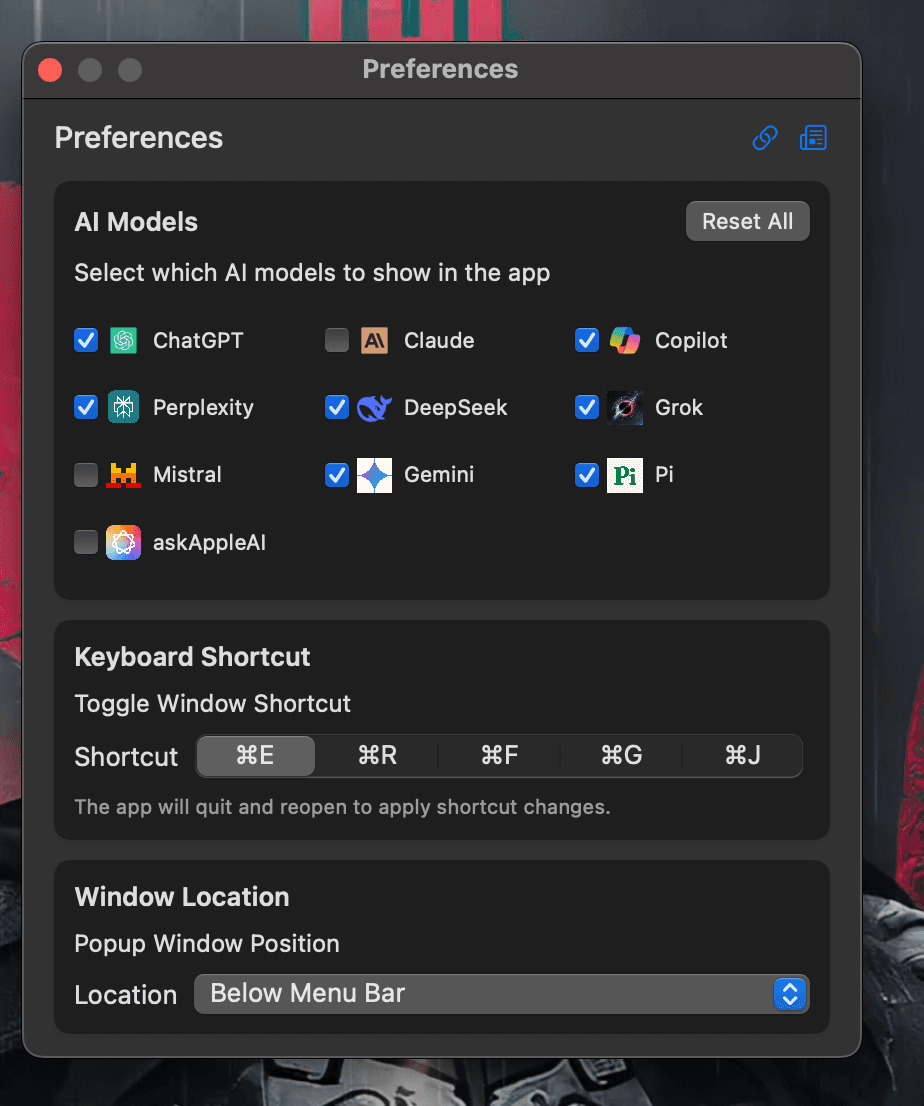 Shortcuts
